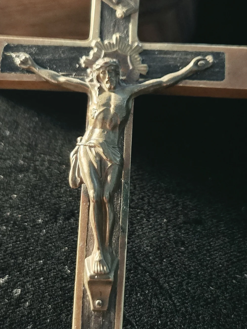 Antique German Pectoral Crucifix